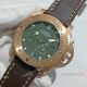 New Copy Panerai Luminor Submersible Rose Gold Green Dial Watch PAM 507 (2)_th.jpg